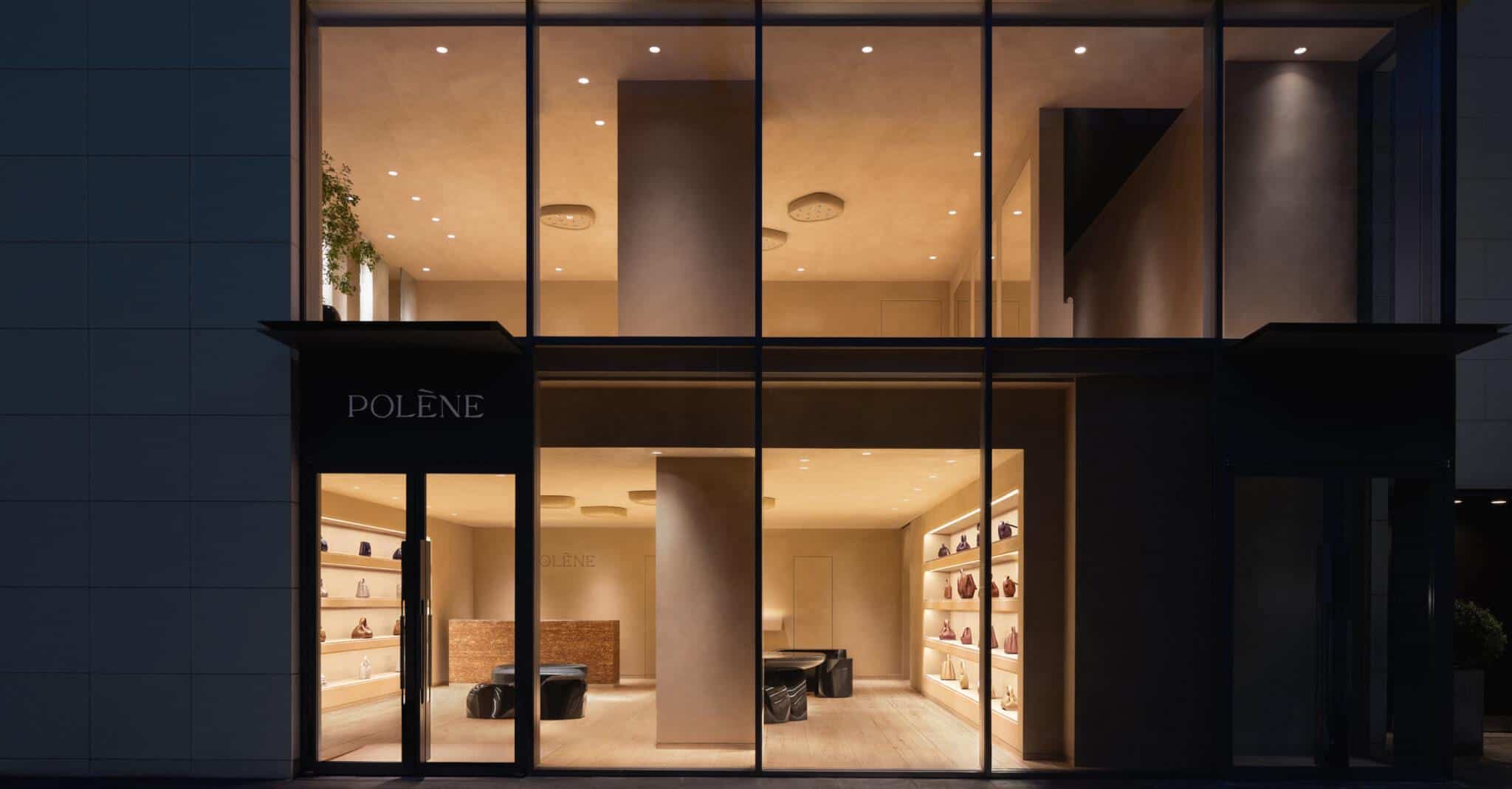 GARDE is taking part in the creation of Polène's inaugural flagship store in Asia, rene of the
