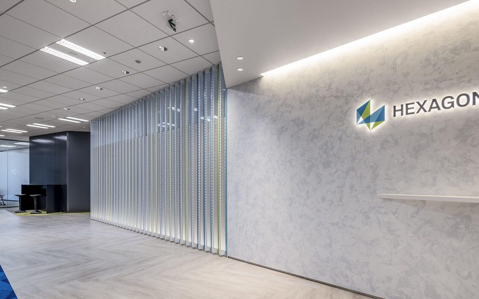 GARDE为 “Hexagon Manufacturing Intelligence” 设计东京办公室 设计一个可以体验企业品牌的舒适工作场所