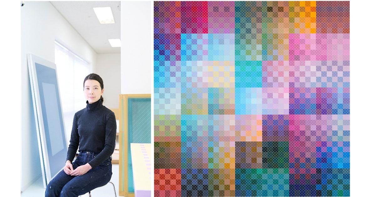 世界的メゾンが注目するアーティスト 川人綾 大阪・関西万博迎賓館作品に続く新作個展「Grids of Perception」を ニューヨークのGOCA by Gardeで開催 会期：2025年9月4日（木）～10月25日（土）