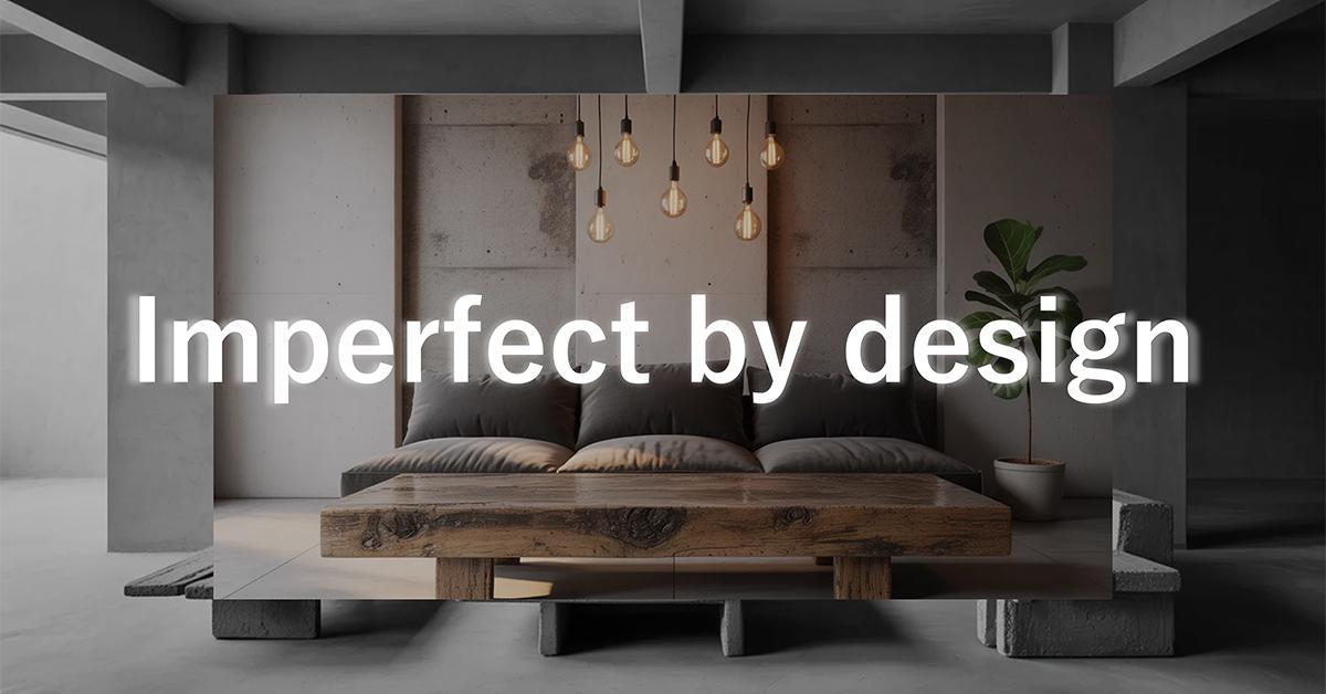 「设计上的不完美」人工智能(AI)蓬勃时代催生的设计潮流